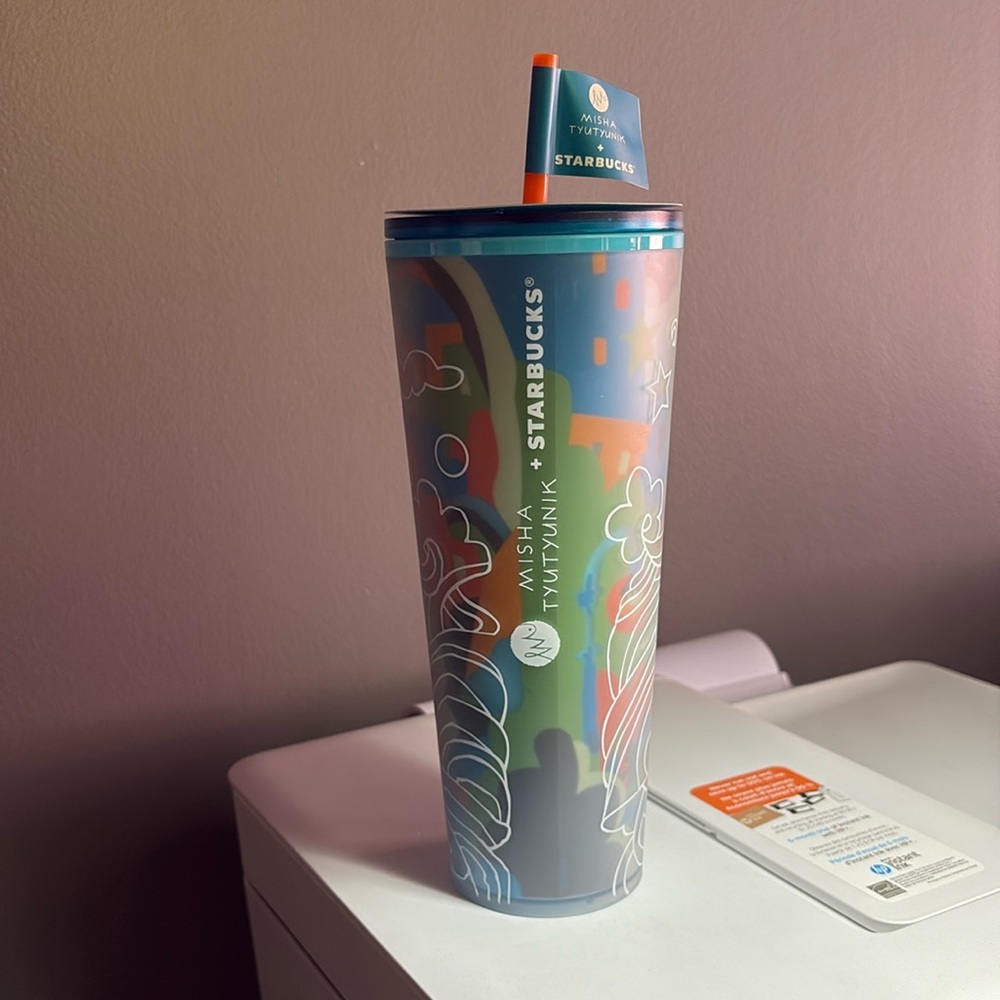 Starbucks & Misha Tyutyunik Limited Edition 24 Oz Tumbler